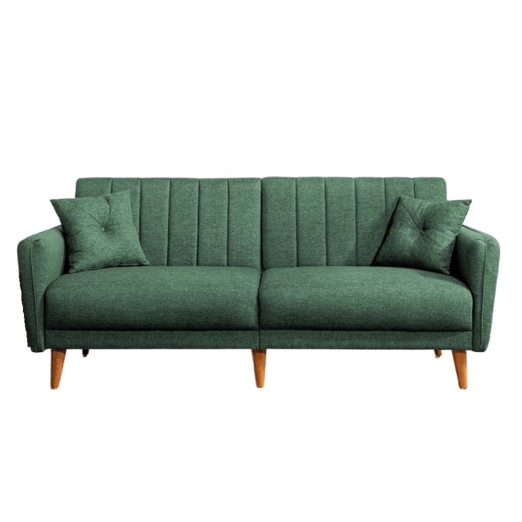 Atelier del sofa Rozkládací pohovka AQUA zelená 202 cm